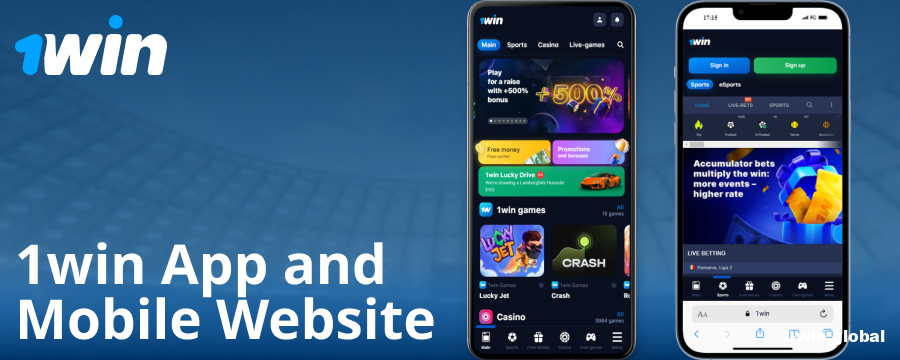 Mobile app for 1Win players