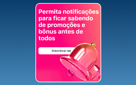 Bônus por notificações no 1Win para brasileiros