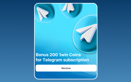 Subscribe to Telegram for 1Win casino