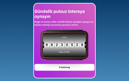 Azərbaycanlı oyunçular üçün 1Win lotereyası
