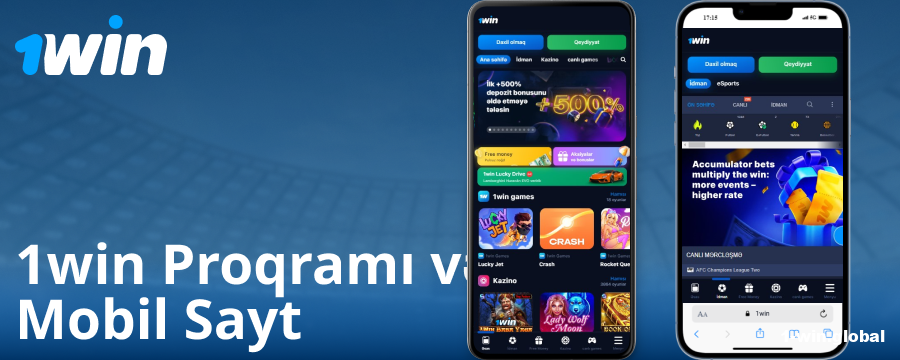 Azərbaycanlı oyunçular üçün 1Win mobil tətbiqi