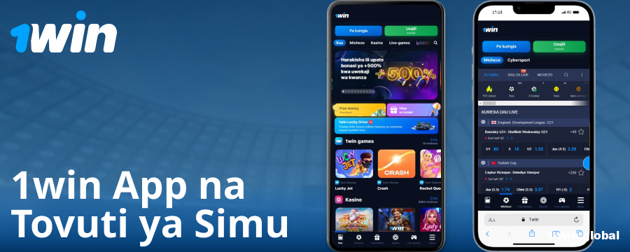 Programu ya Simu ya Mkononi kwa Wachezaji wa 1Win