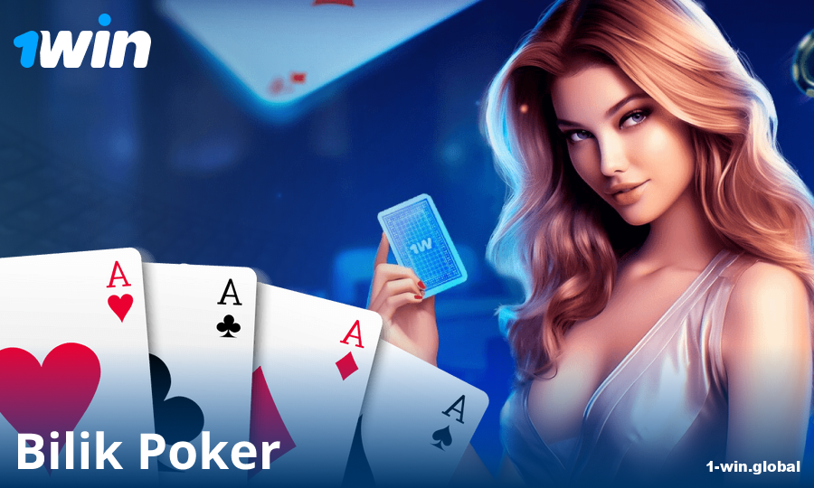 Main poker dalam talian di kasino 1Win