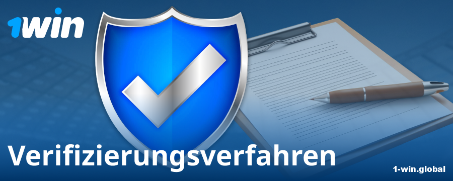 Profilverifizierung im 1Win-Casino für Deutsche